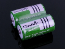 UltraFire BRC 32600 4000mAh 3.0V Li-ion Rechargeable Battery 2-Pack